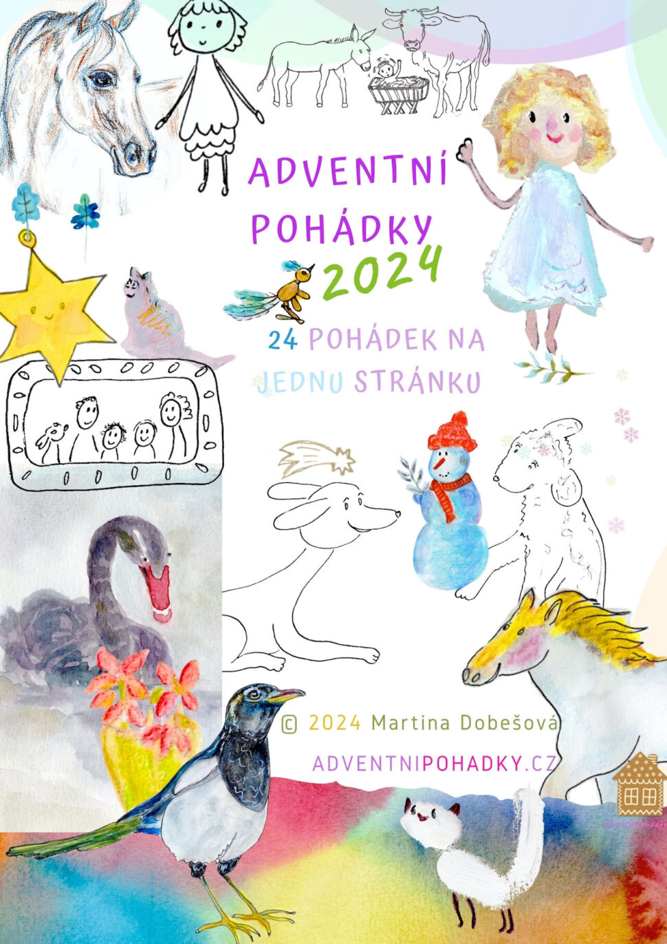 Adventní kalendář vánoční pohádky a hry pro děti a rodiče