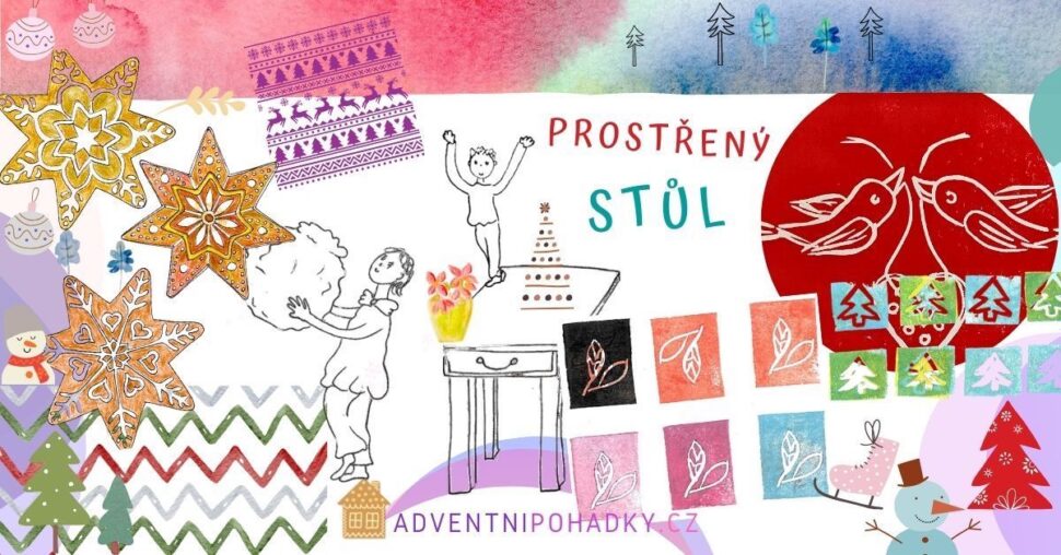 Adventní kalendář vánoční pohádky a hry pro děti a rodiče