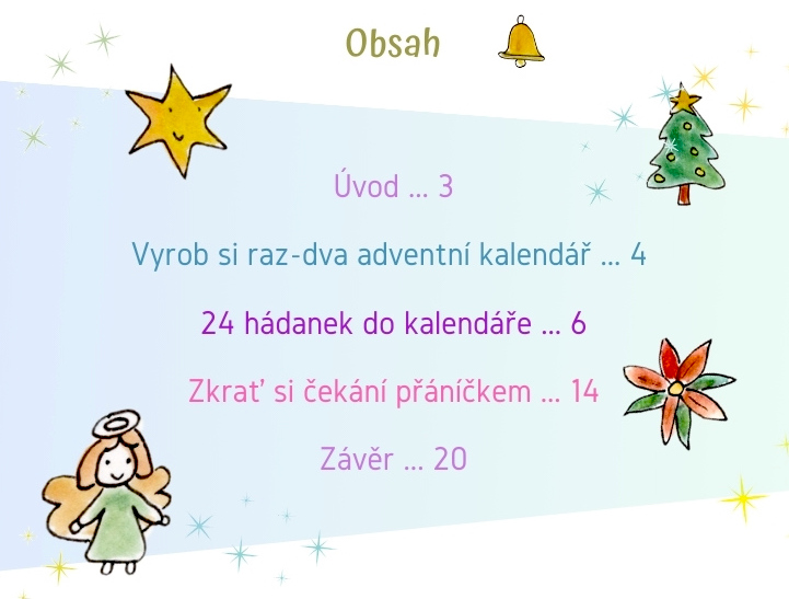 Domácí adventní kalendář