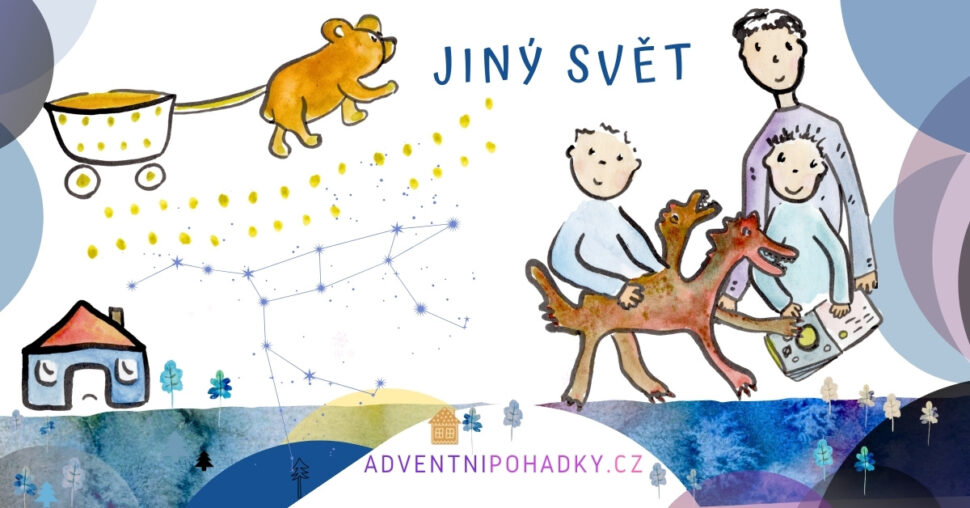 Adventní kalendář vánočních pohádek a&nbsp;her pro&nbsp;děti, rodiče, prarodiče