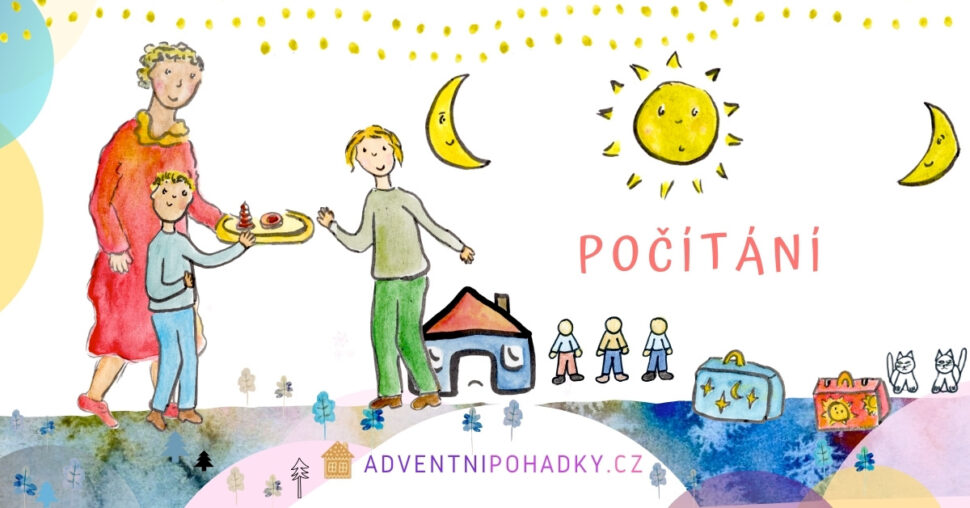Adventní kalendář vánočních pohádek a&nbsp;her pro&nbsp;děti, rodiče, prarodiče