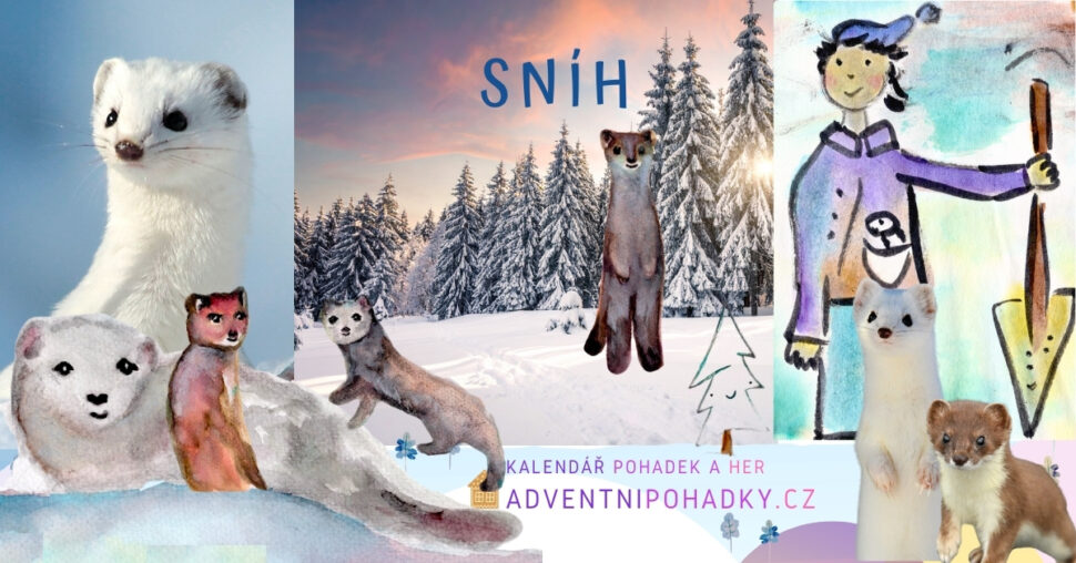 Adventní kalendář vánočních pohádek a&nbsp;her pro&nbsp;děti, rodiče, prarodiče
