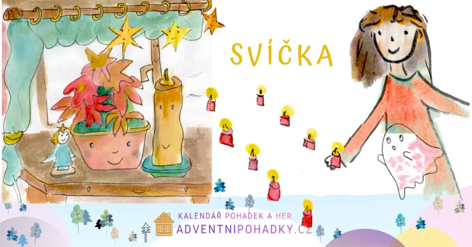 Adventní kalendář vánočních pohádek a&nbsp;her pro&nbsp;děti, rodiče, prarodiče