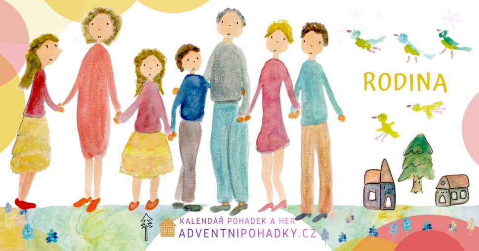 Adventní kalendář vánočních pohádek a&nbsp;her pro&nbsp;děti, rodiče, prarodiče
